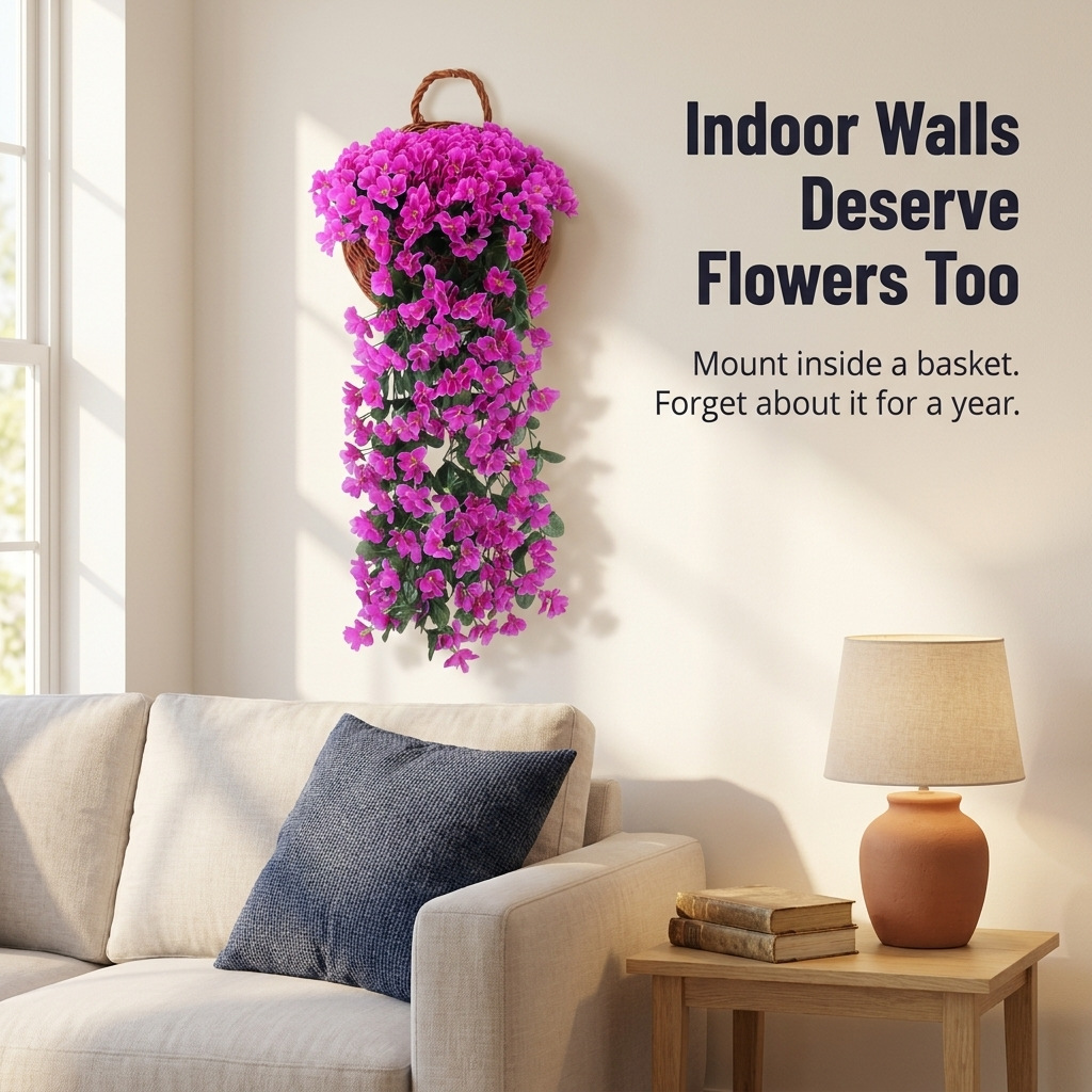 VeloraBloom™ — Drape Bare Walls and Balconies in Lush Cascading Blooms