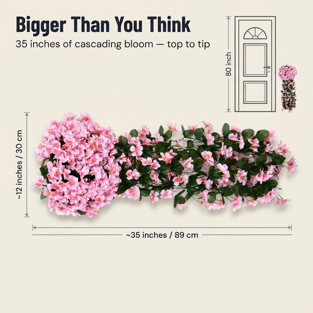 VeloraBloom™ — Drape Bare Walls and Balconies in Lush Cascading Blooms
