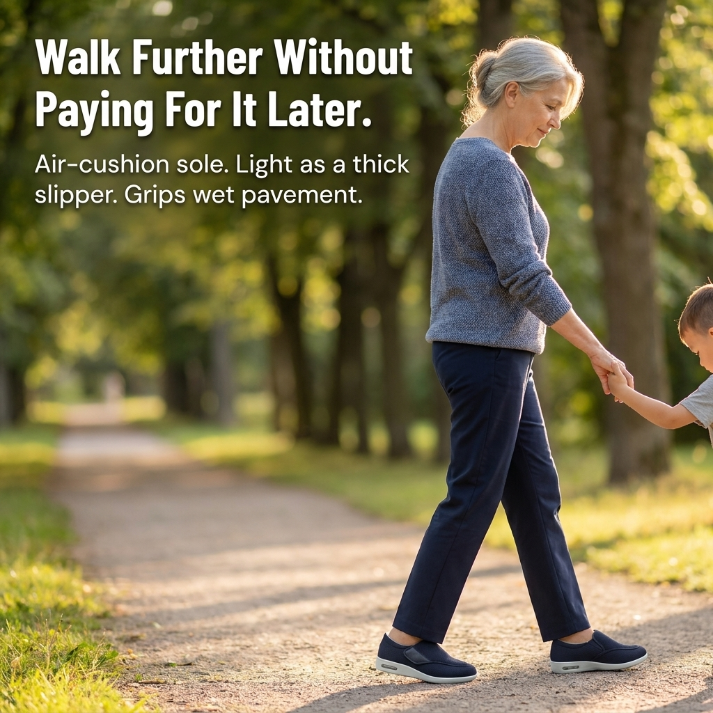 VersaStride™ — Walk Pain-Free On Swollen, Tender, Hard-To-Fit Feet All Day