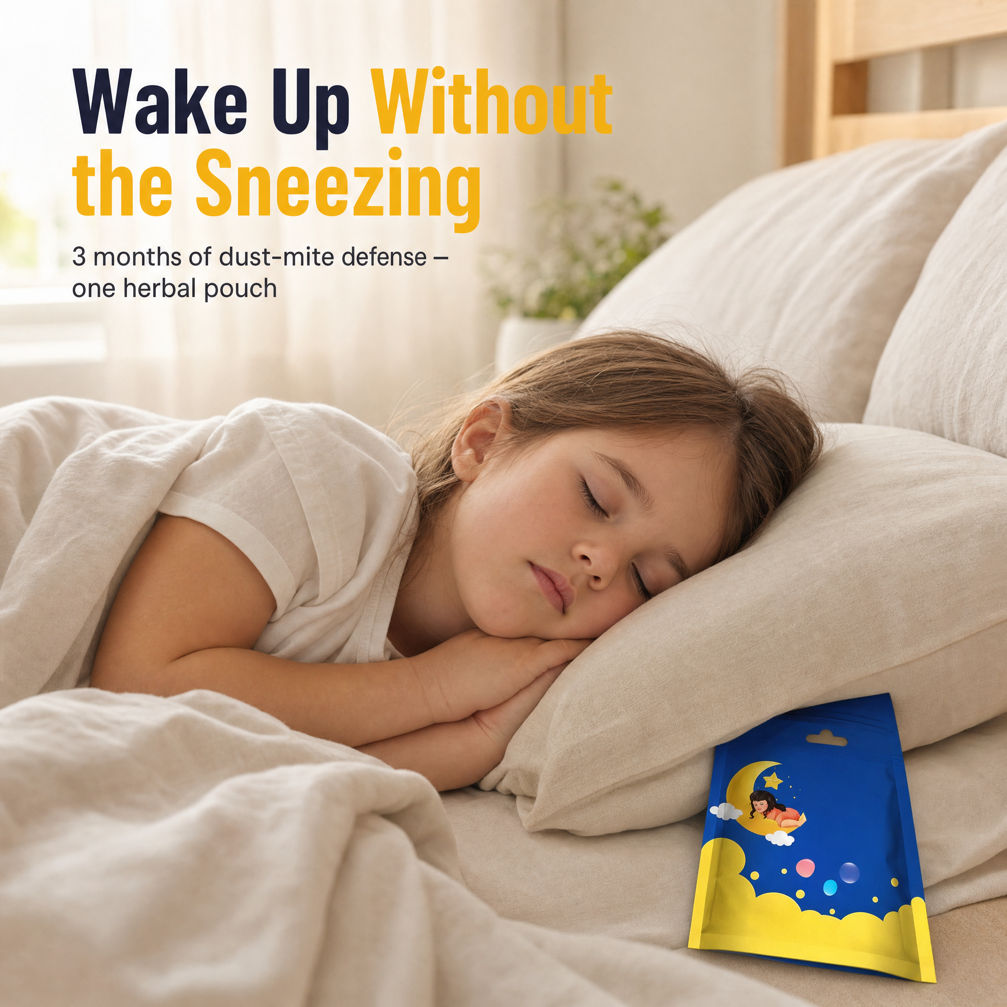 SereniMist™ — Quiet Morning Sneezing & Drive Out Dust Mites for 3 Months