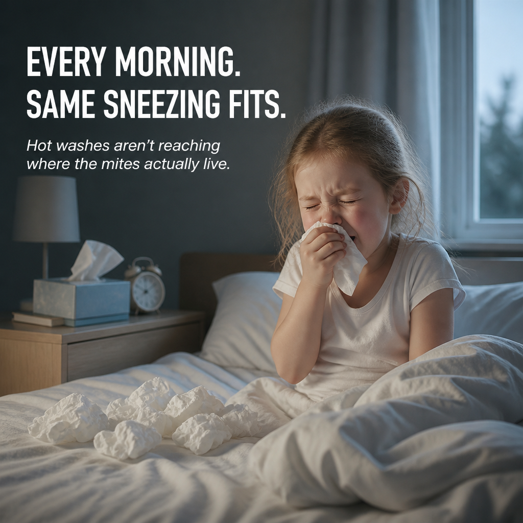 SereniMist™ — Quiet Morning Sneezing & Drive Out Dust Mites for 3 Months