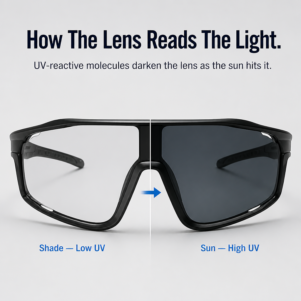 VioraShade™ — Tune Your Vision From Bright Sun To Dark Shade Instantly