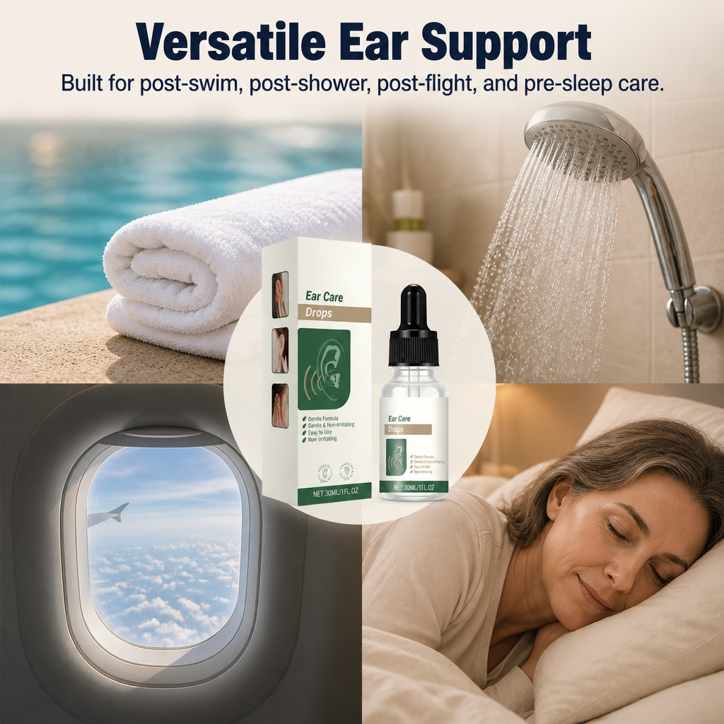 SereniSoothe™ — Soften Stubborn Earwax and Clear That Clogged, Muffled Feeling Fast