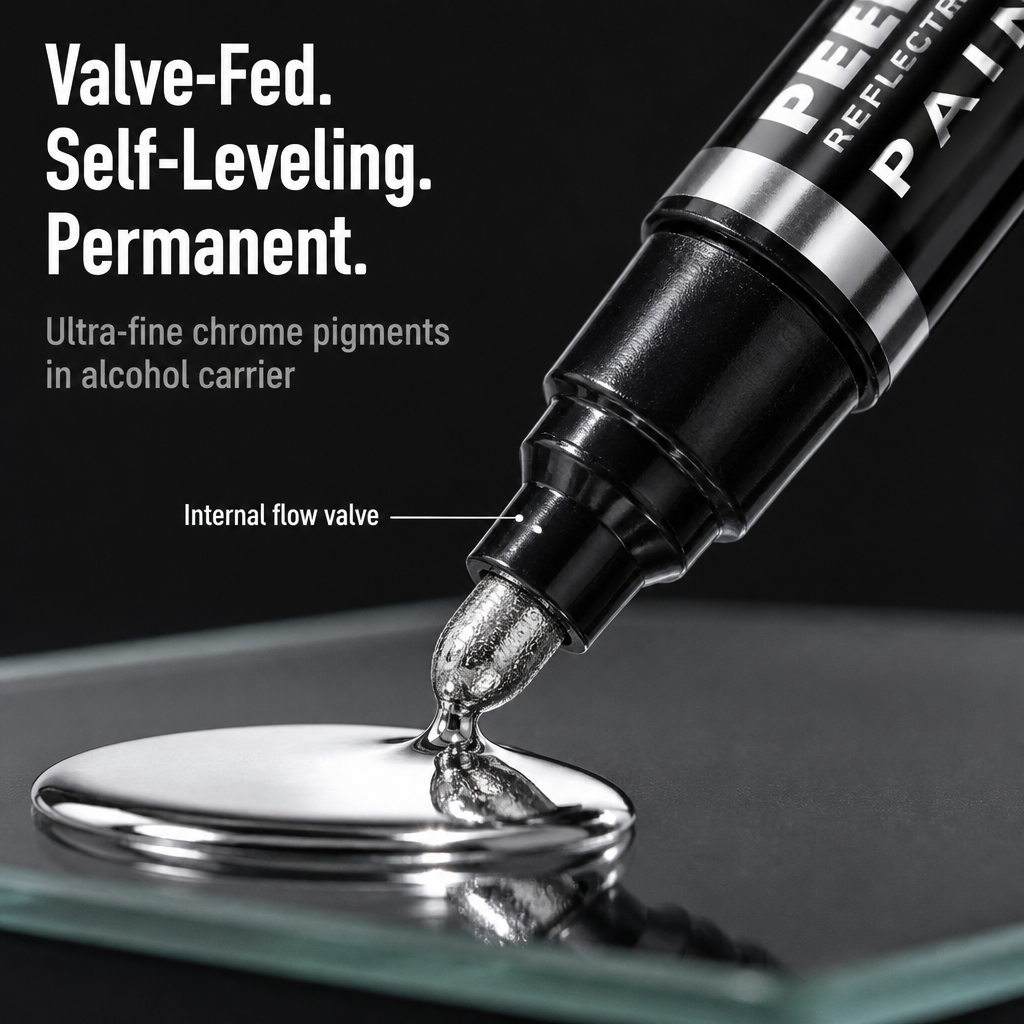 Reflectra™ — Paint Real Liquid Chrome That Dries To A Mirror Finish