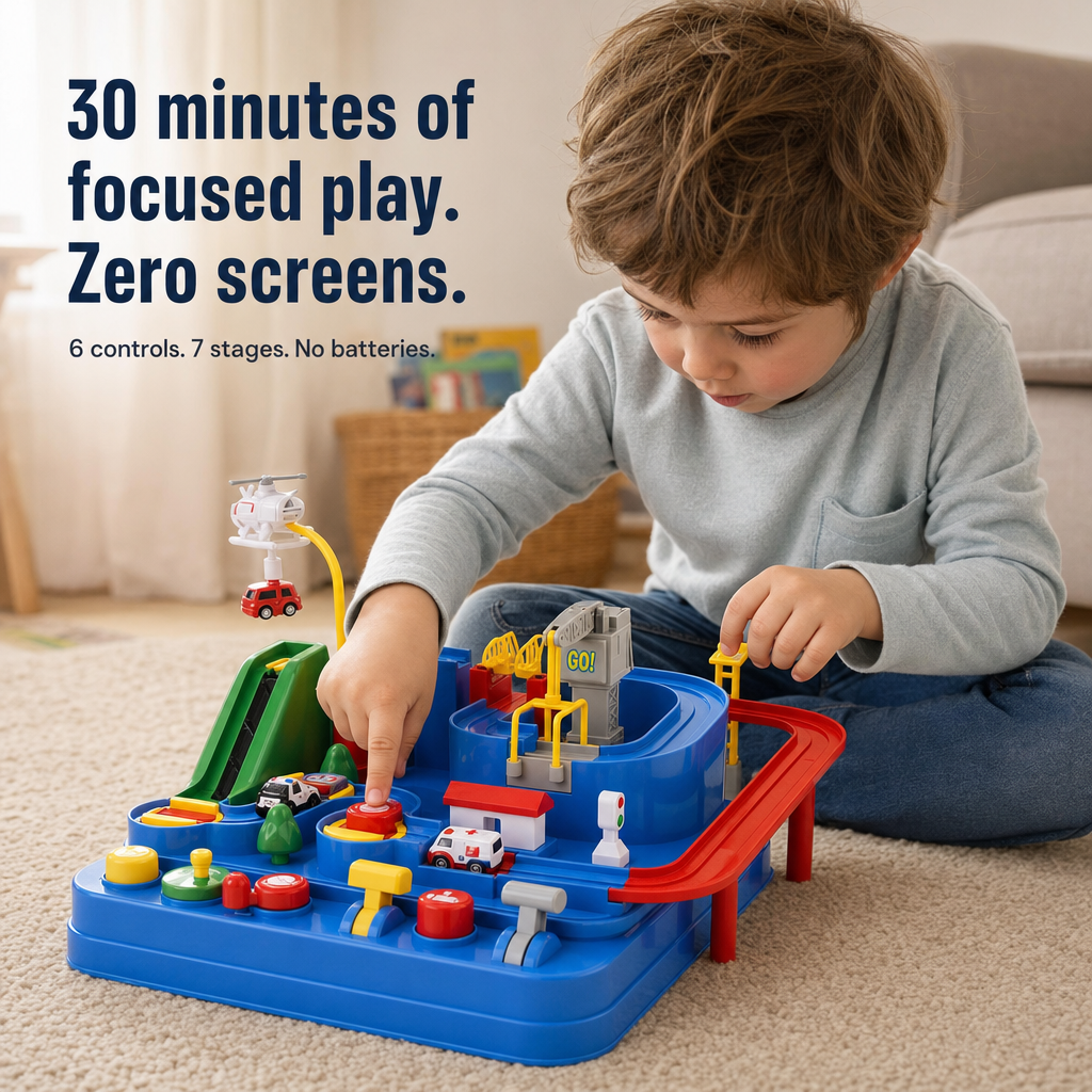 SkillCity™ — Replace Screen Time With 7-Stage Hands-On City Adventure Play