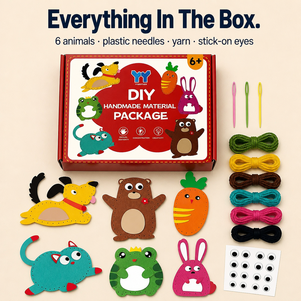 WhizKidz StitchCraft™ — Replace Screen Battles With Quiet Hands-On Focus That Lasts