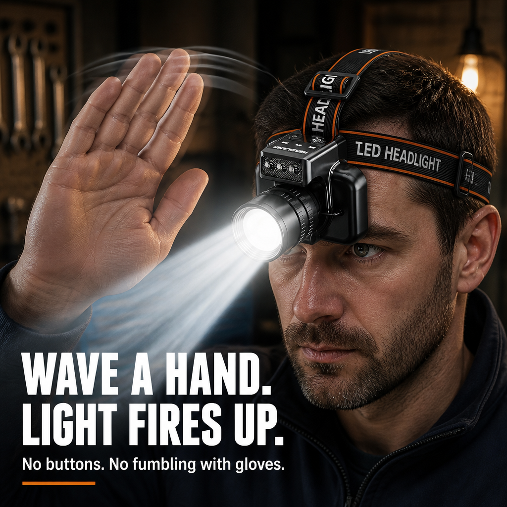BlazeBeam™ — Light Up 500 Meters With A Single Hand Wave