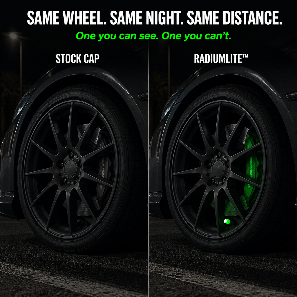 RadiumLite™ — Charge By Daylight, Glow All Night On Every Wheel