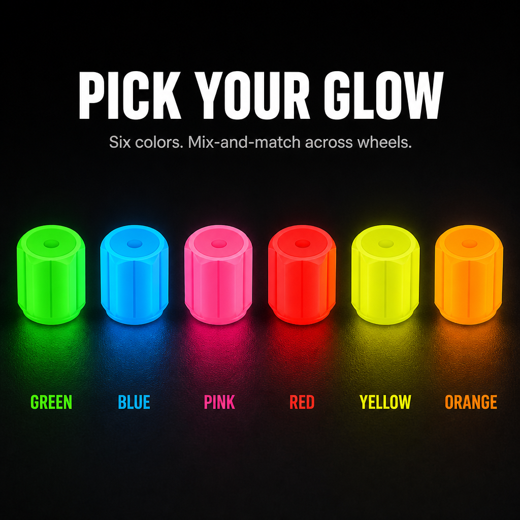 RadiumLite™ — Charge By Daylight, Glow All Night On Every Wheel