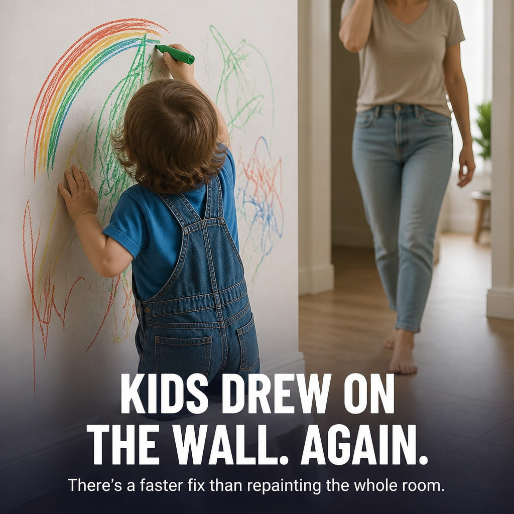 VeroCraft™ — Cover Crayon, Cracks & Scuffs Without Repainting the Wall