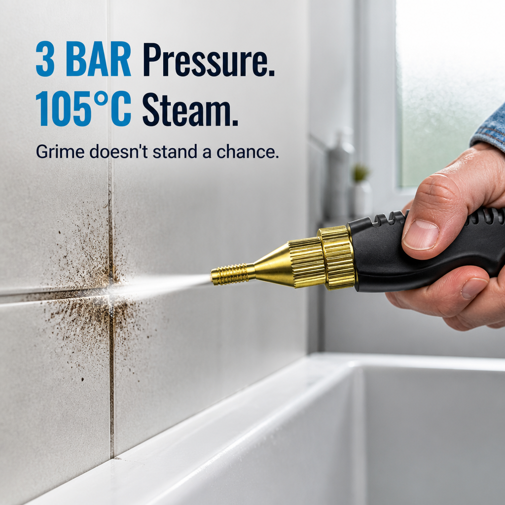 VaporJet™ — Blast Burnt-On Grease, Soap Scum and Grime Off Any Surface in Seconds