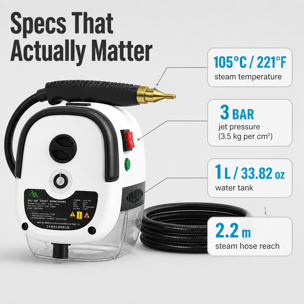 VaporJet™ — Blast Burnt-On Grease, Soap Scum and Grime Off Any Surface in Seconds