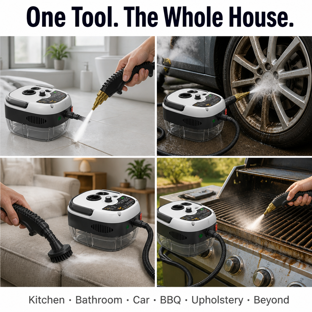 VaporJet™ — Blast Burnt-On Grease, Soap Scum and Grime Off Any Surface in Seconds