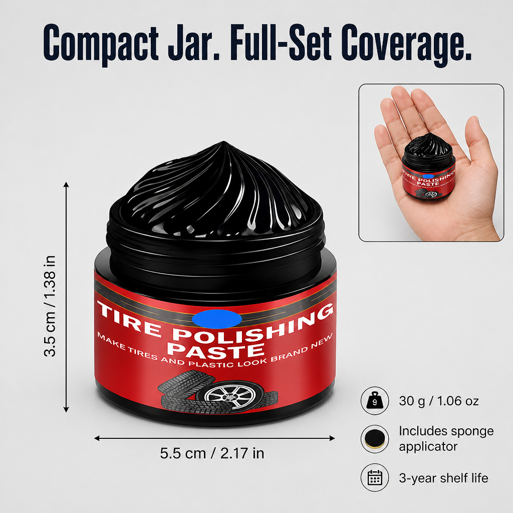 ObsediaBlack™ — Bring Faded Tires Back to Deep, Just-Detailed Black in Minutes