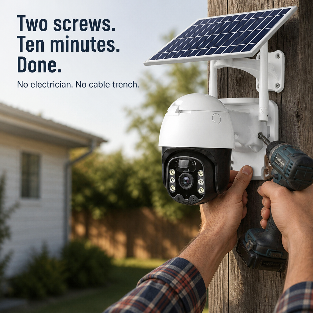 SecureVue™ — Guard Your Property Without Wires, Wi-Fi or Power Outlets