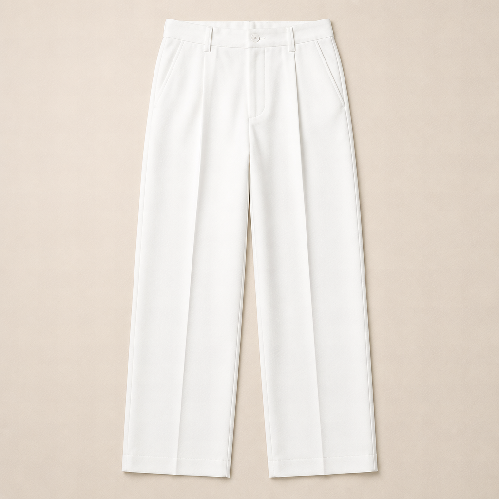 Roven™ – Tailored Wide-Leg Men's Trousers with Deep Slant Pockets