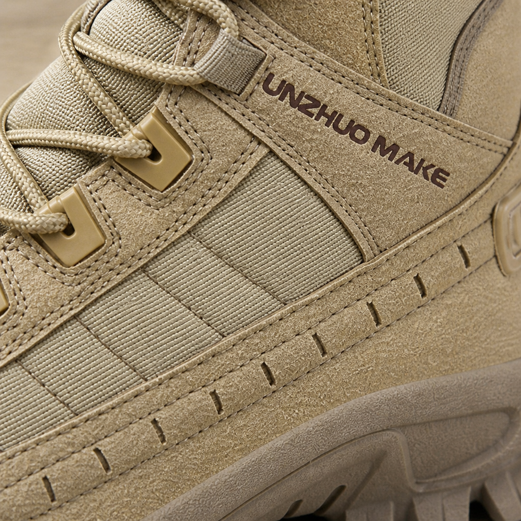 VortexTrail™ – Tactical Side-Zip Boots with Anti-Slip Rugged Sole