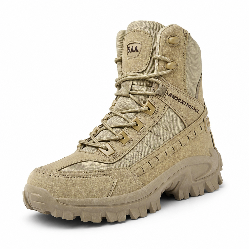 VortexTrail™ – Tactical Side-Zip Boots with Anti-Slip Rugged Sole