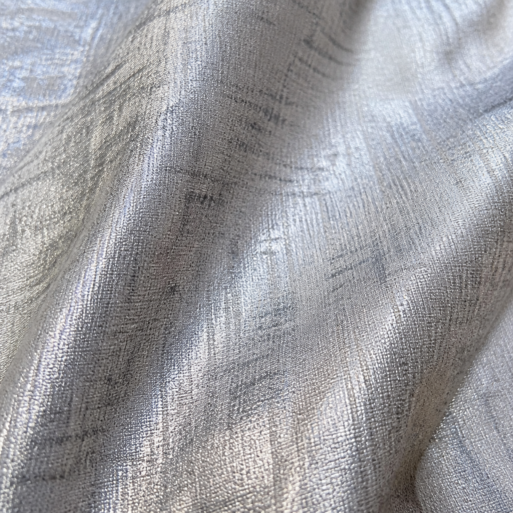 SilkenShade™ – Lustrous Metallic Button-Up Shirt with Lapel Collar