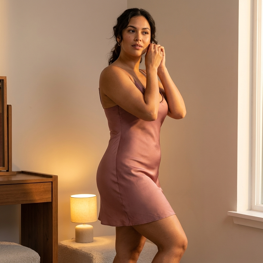 SculptAura™ – Seamless Square-Neck Shaping Bodysuit with Mid-Thigh Coverage