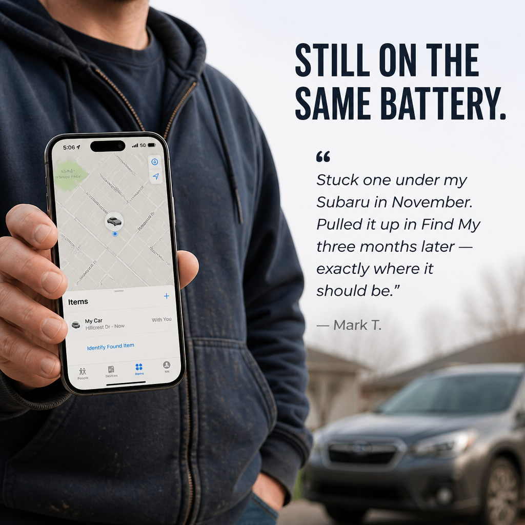StealthStick™ — Hide It Under Your Car, Find It From Anywhere