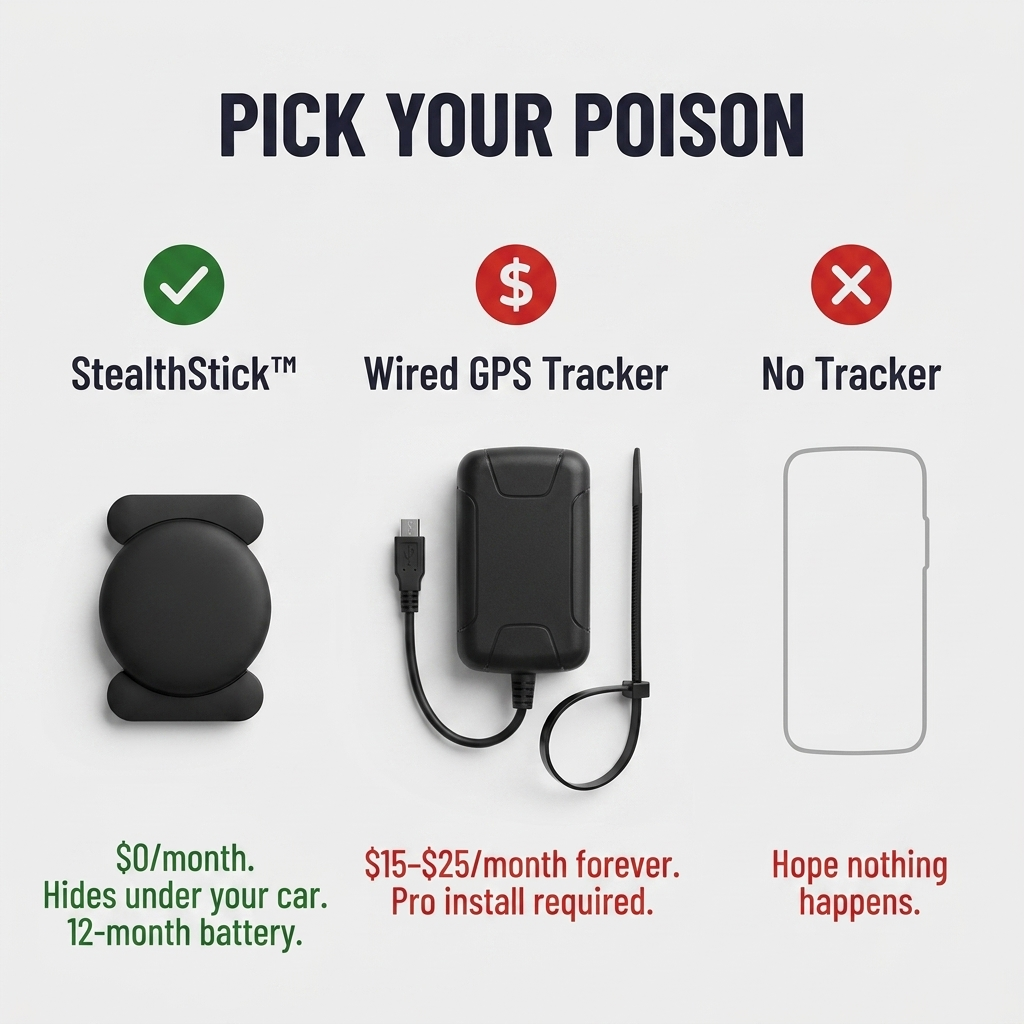 StealthStick™ — Hide It Under Your Car, Find It From Anywhere