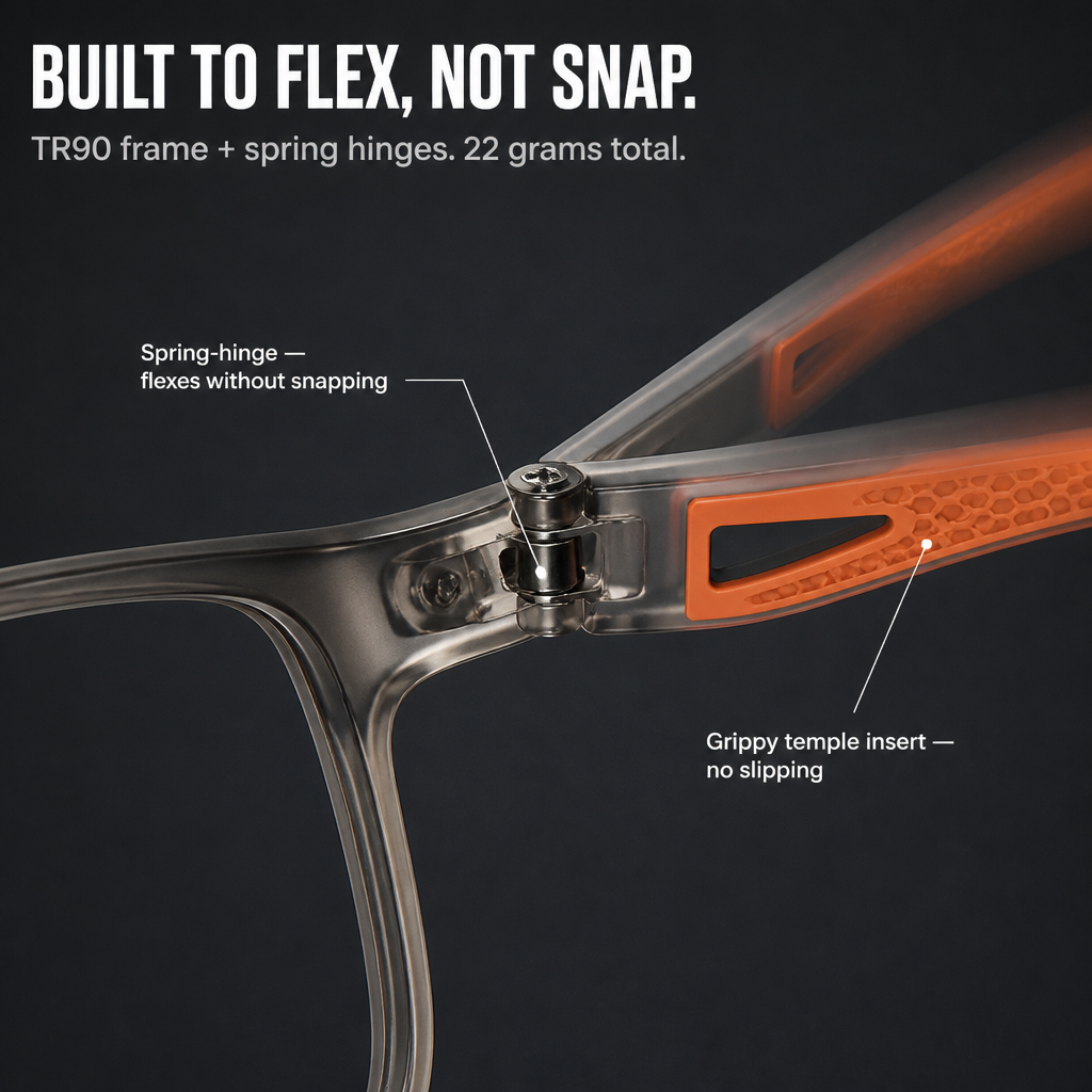 Visionary™ — Cut Screen Glare Indoors and Auto-Darken to Shades Outdoors