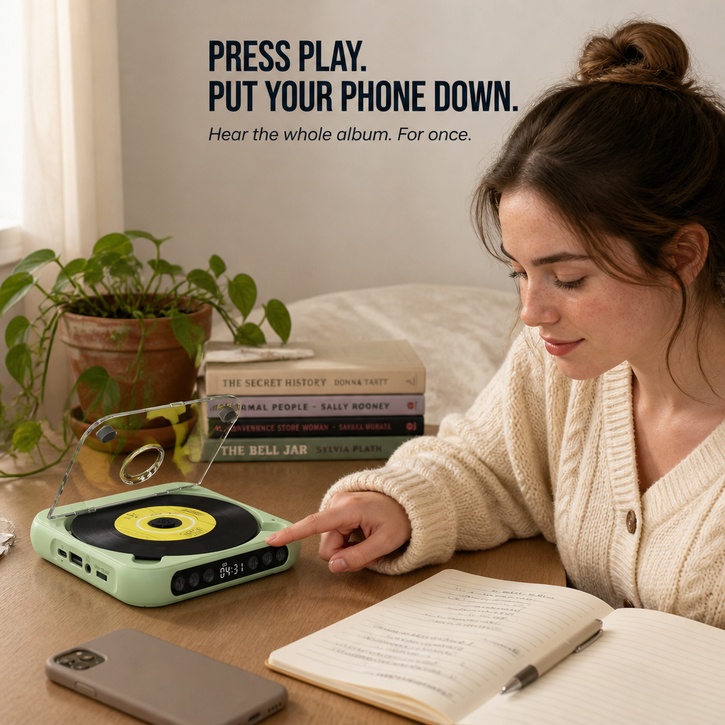 PulseBeat™ — Press Play, Put Your Phone Down, Hear the Whole Album