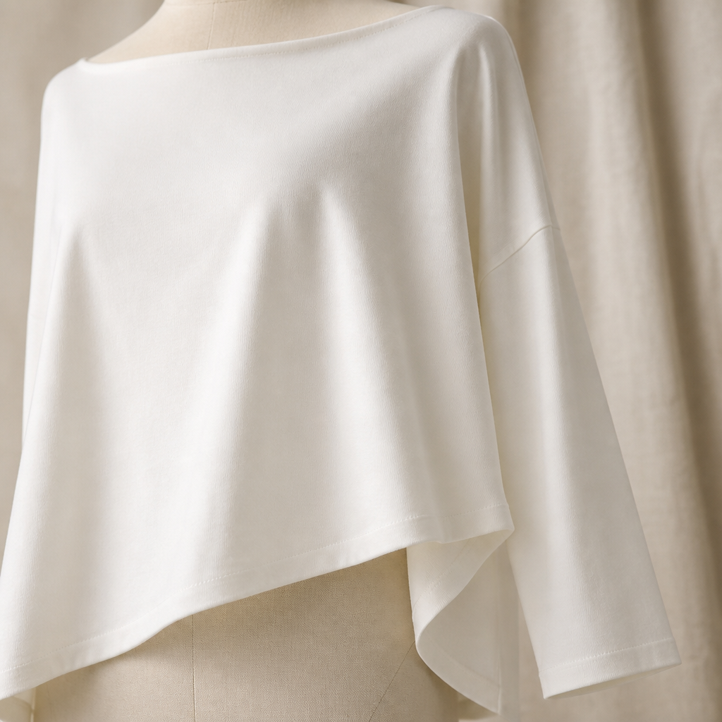Mirelle™ – Relaxed Boat-Neck Two-Piece Set with Tapered Pleated Pants