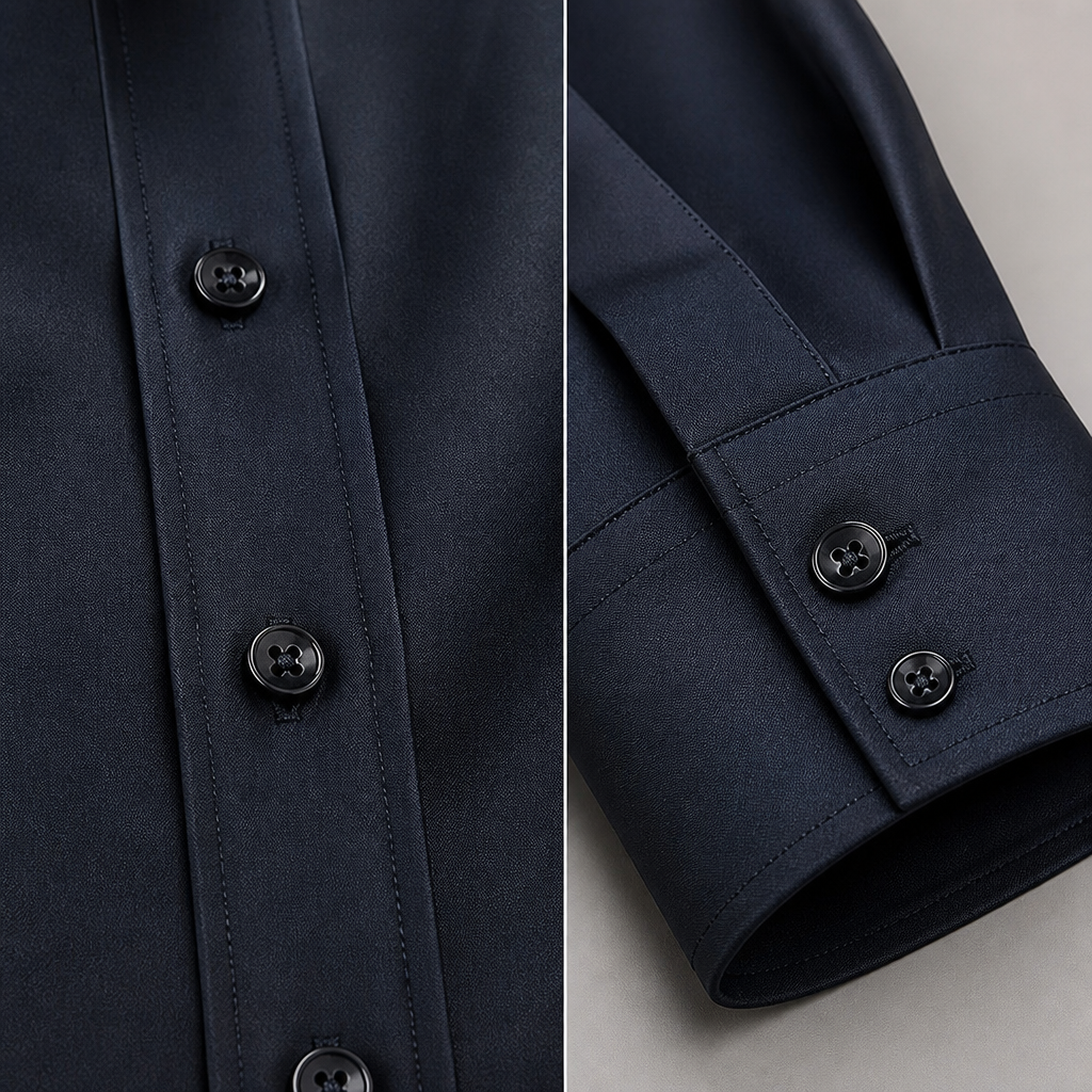 VulcanTherm™ – Slim-Fit Fleece-Lined Shirt with Brushstroke Print