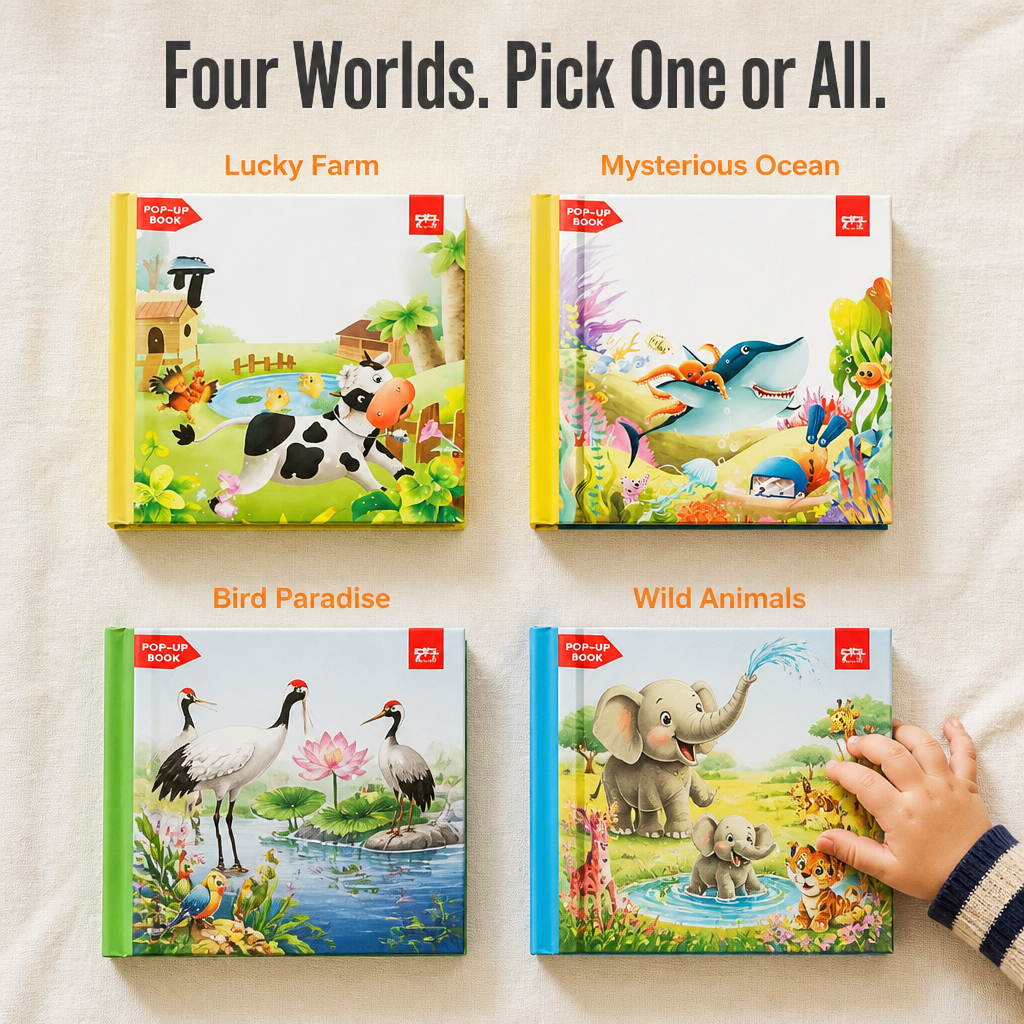 WildPop™ — Trade Tablet Time for 3D Animal Stories Kids Won't Put Down