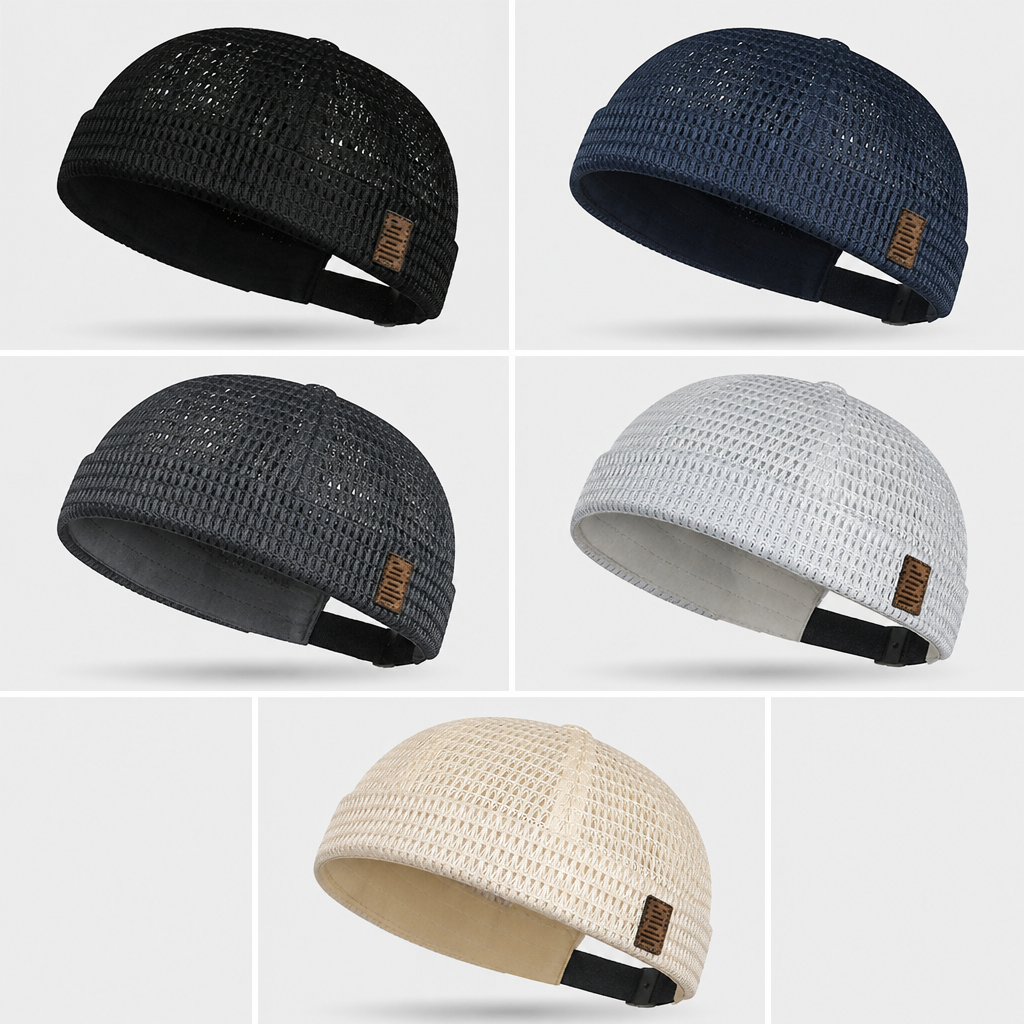UrbanSilk™ – Breathable Mesh Brimless Summer Cap