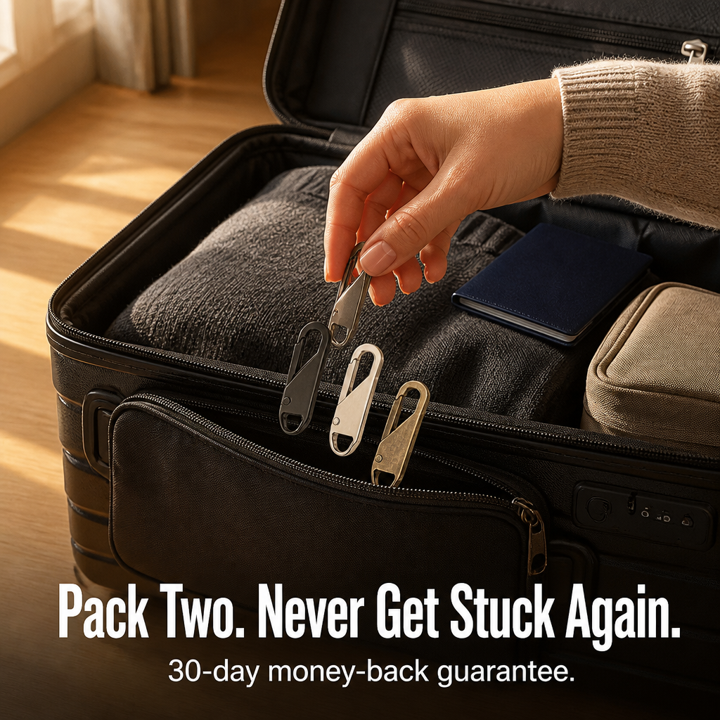 ZipProFix™ — Rescue Any Broken Zipper Pull in Under 10 Seconds | 8-Pack