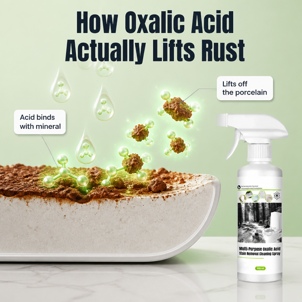 PurifyMist™ — Dissolve Orange Rust Rings And Limescale Bleach Couldn't Touch