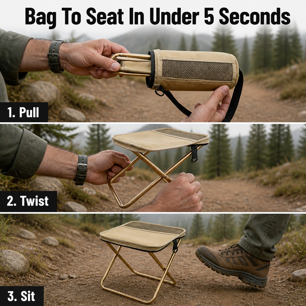 VentureRest™ — Feel Instant Freedom with Portable, Rock-Solid Comfort Anywhere You Go