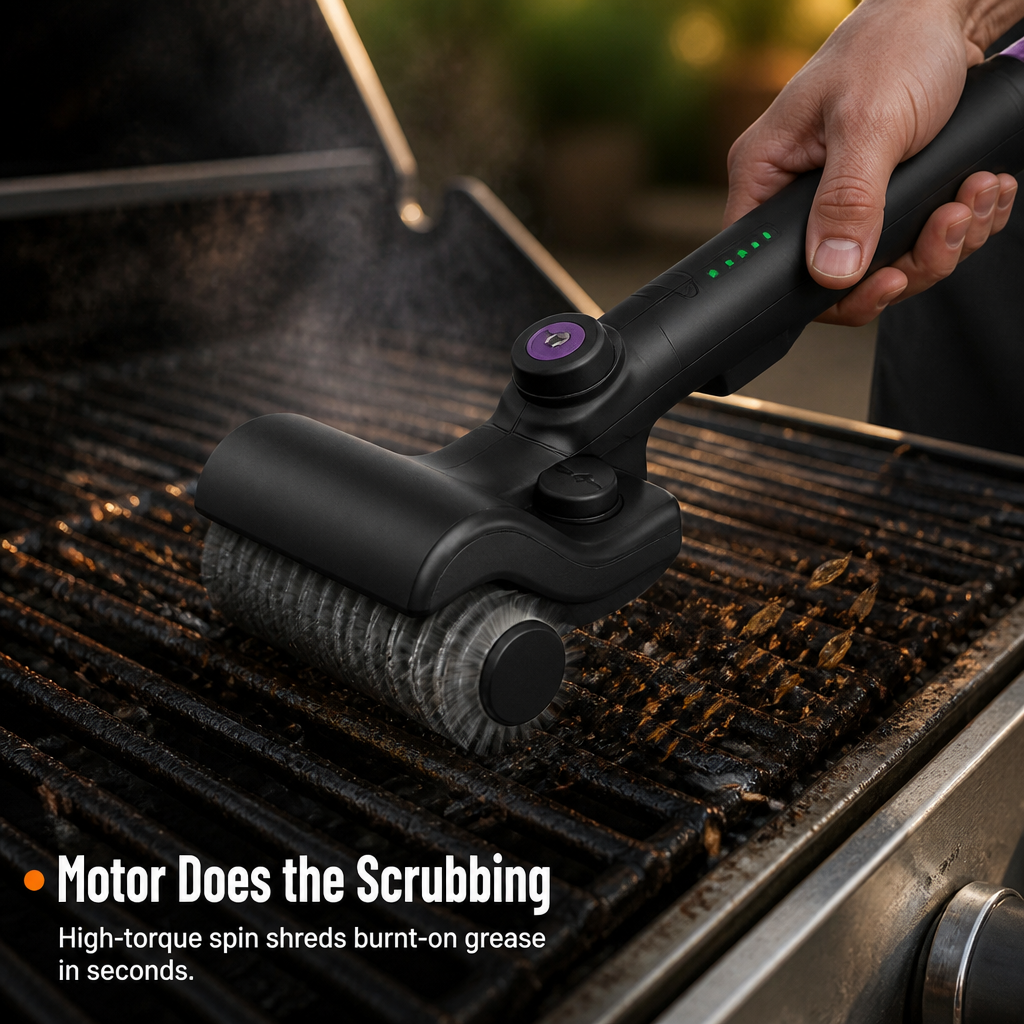 GrillMasterPro™ — Blast Away Grease Fast and Reclaim Your BBQ Time