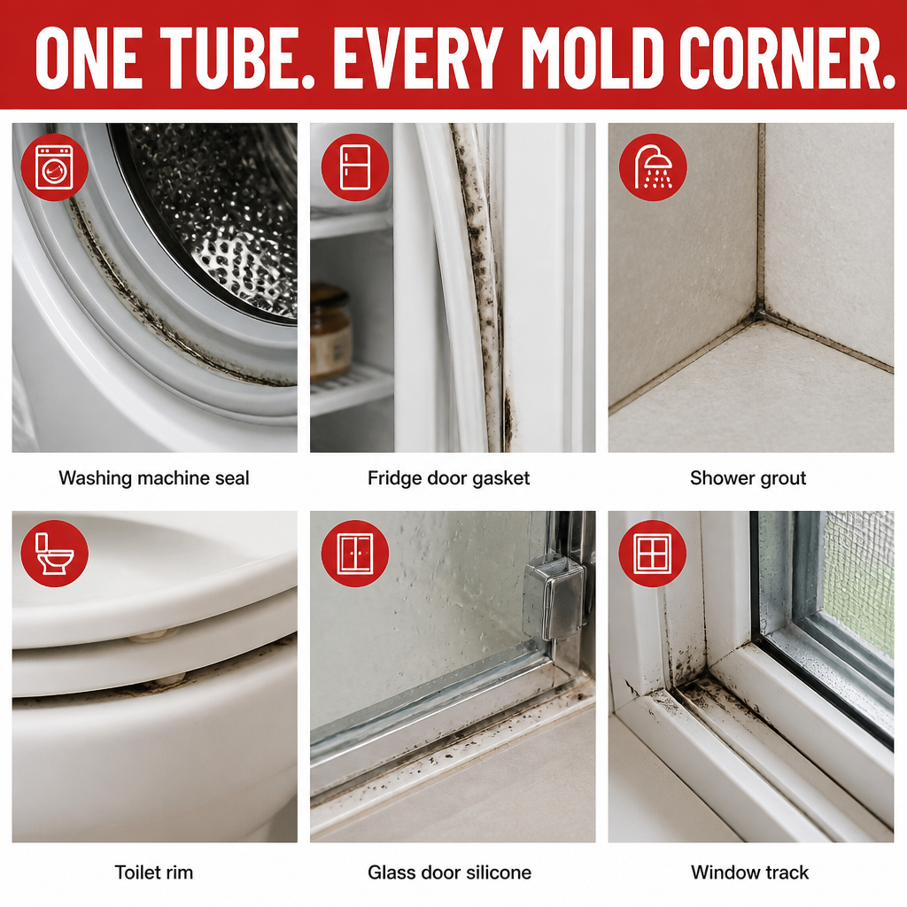 MorphoGuard™ — Erase Black Mold From Grout Without Bleach or Scrubbing