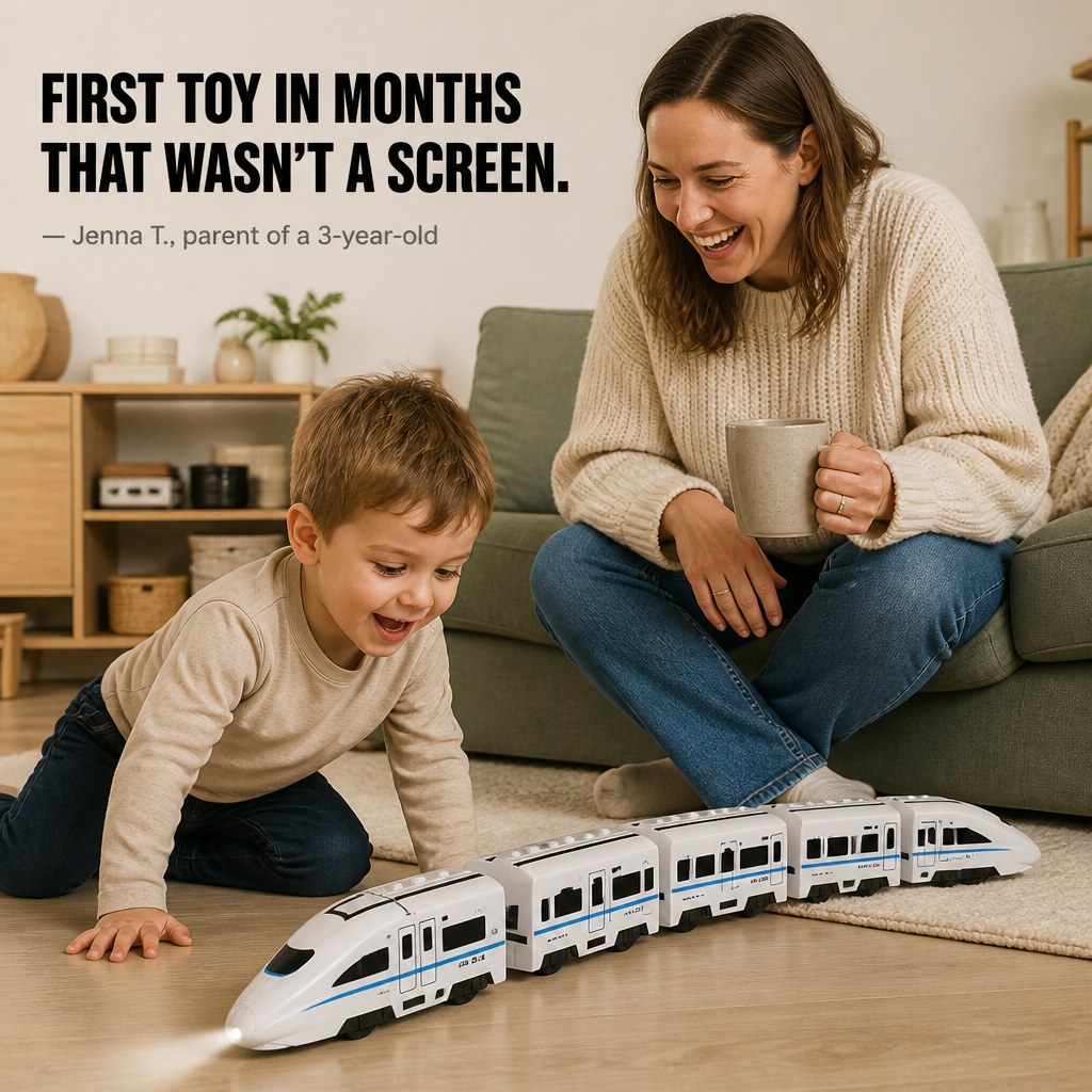 TrackMaster™ — Skip the Tracks and Send a Bending Bullet Train Anywhere