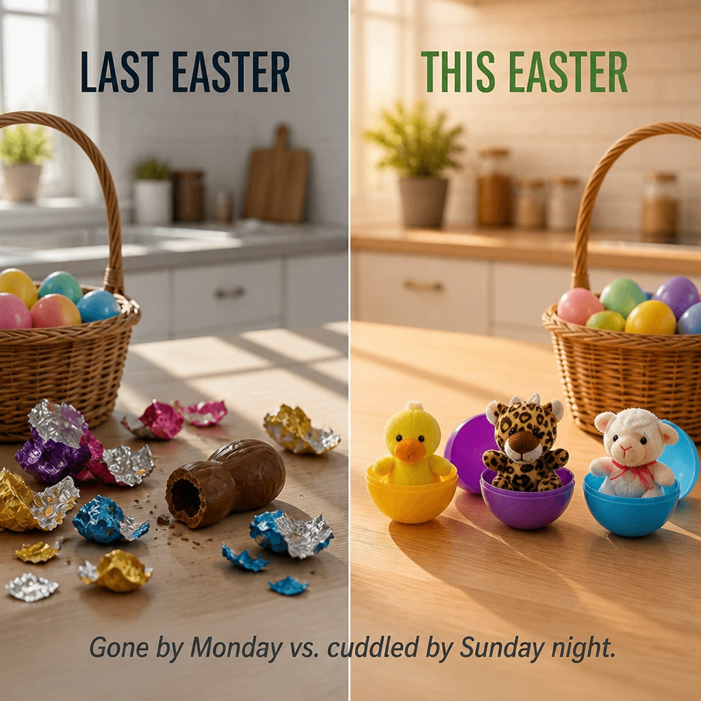 CuddleNest™ — Swap Candy for Plush Friends Kids Still Cuddle by Bedtime