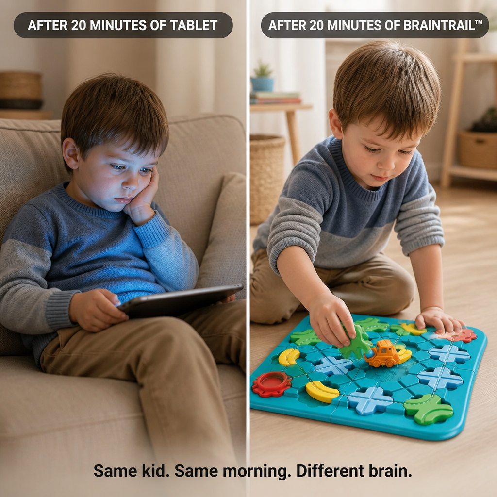 BrainTrail™ Maze — Build The Track, Drive The Car, Train Tiny Brains