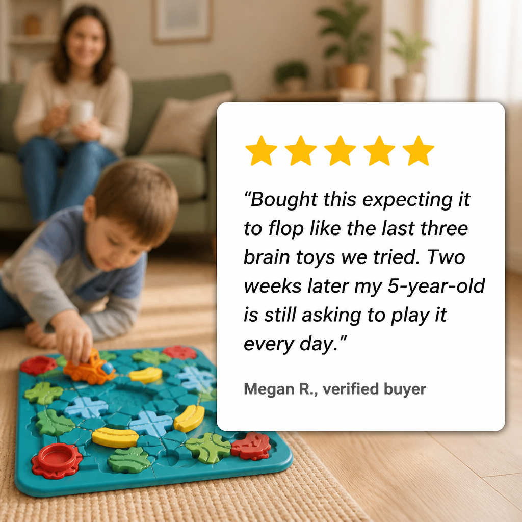 BrainTrail™ Maze — Build The Track, Drive The Car, Train Tiny Brains