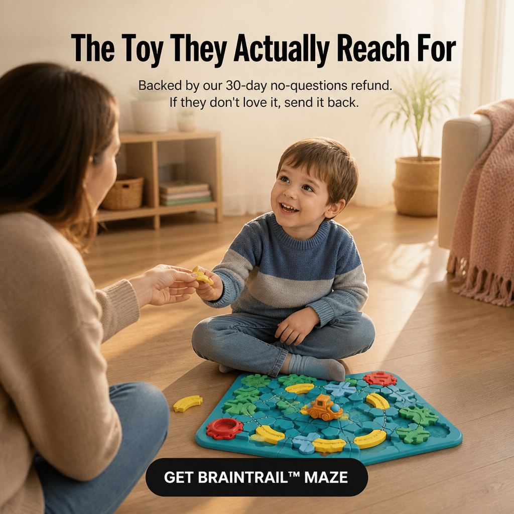BrainTrail™ Maze — Build The Track, Drive The Car, Train Tiny Brains