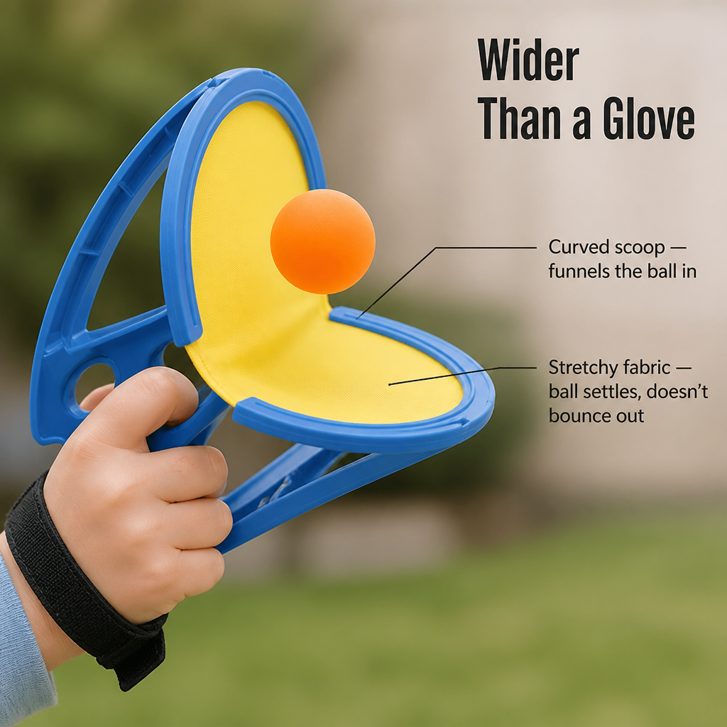 VelocityCatch™ — Get Kids Off the iPad and Catching in Seconds
