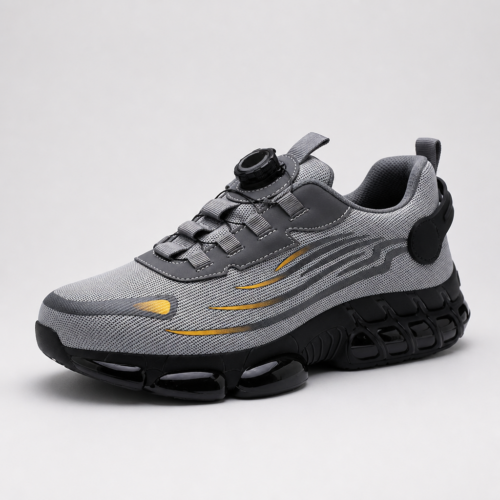 VivaStride™ – Steel-Toe Work Sneakers with Quick-Twist Lacing System