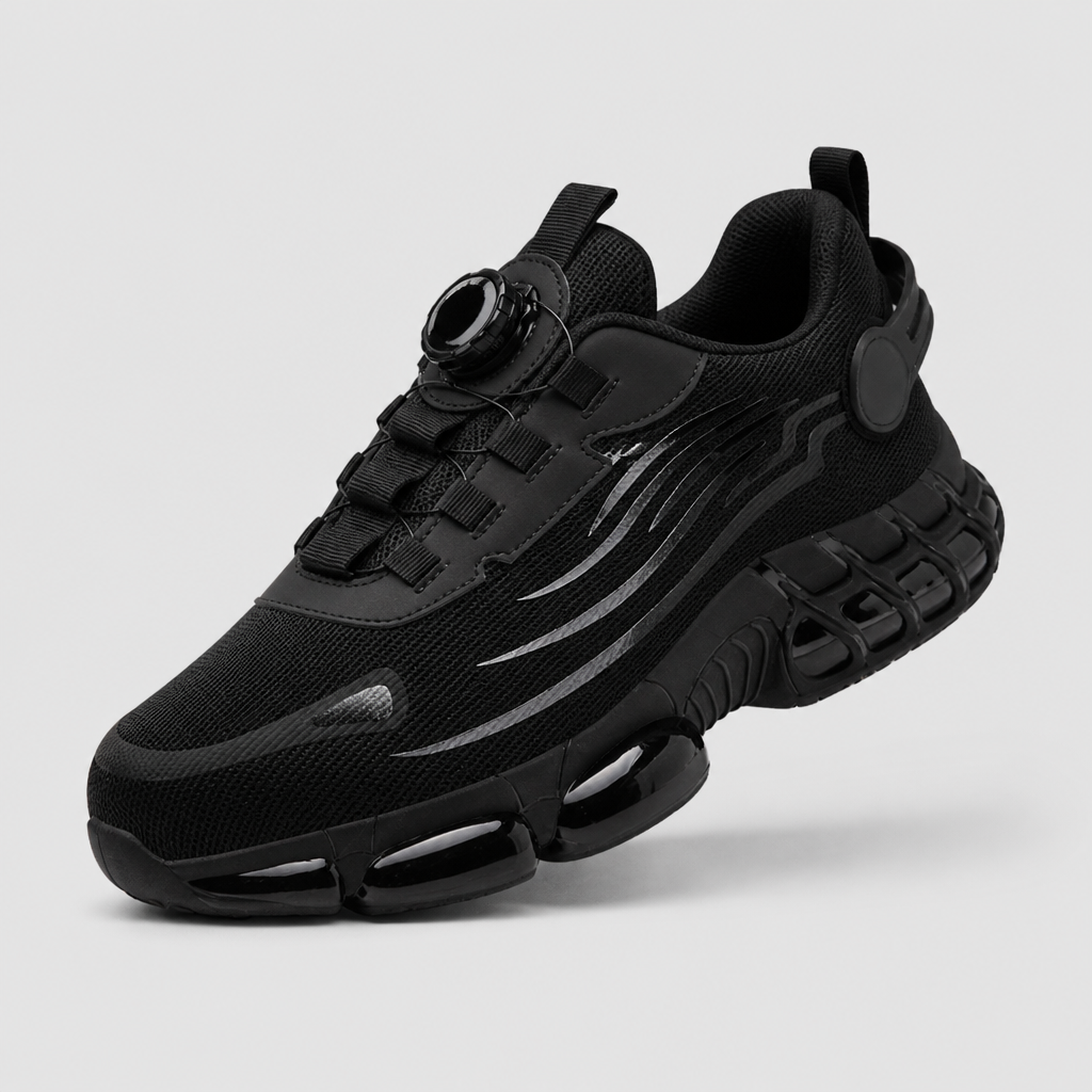 VivaStride™ – Steel-Toe Work Sneakers with Quick-Twist Lacing System