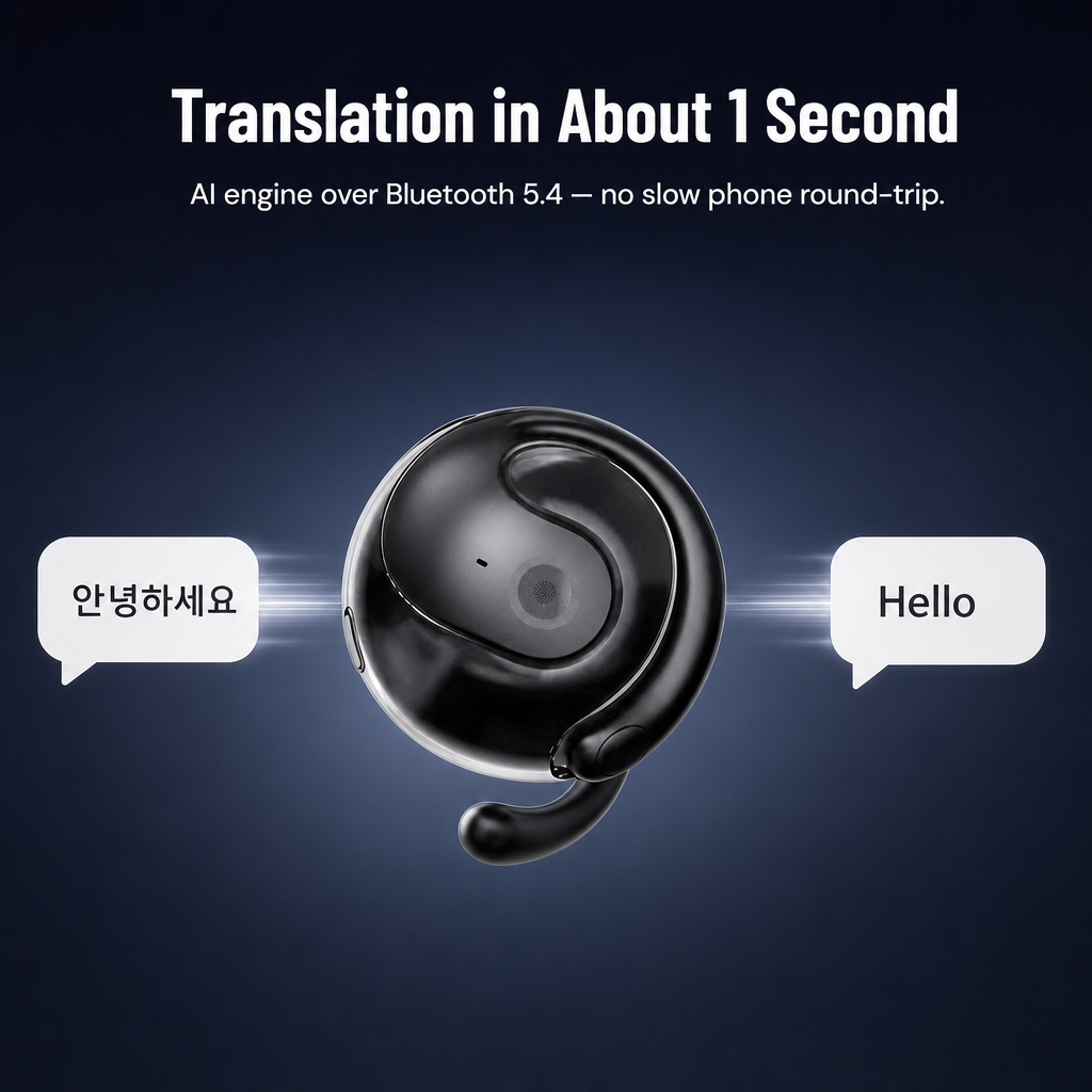 VocaLink™ — Talk in 75 Languages Without Ever Touching Your Phone
