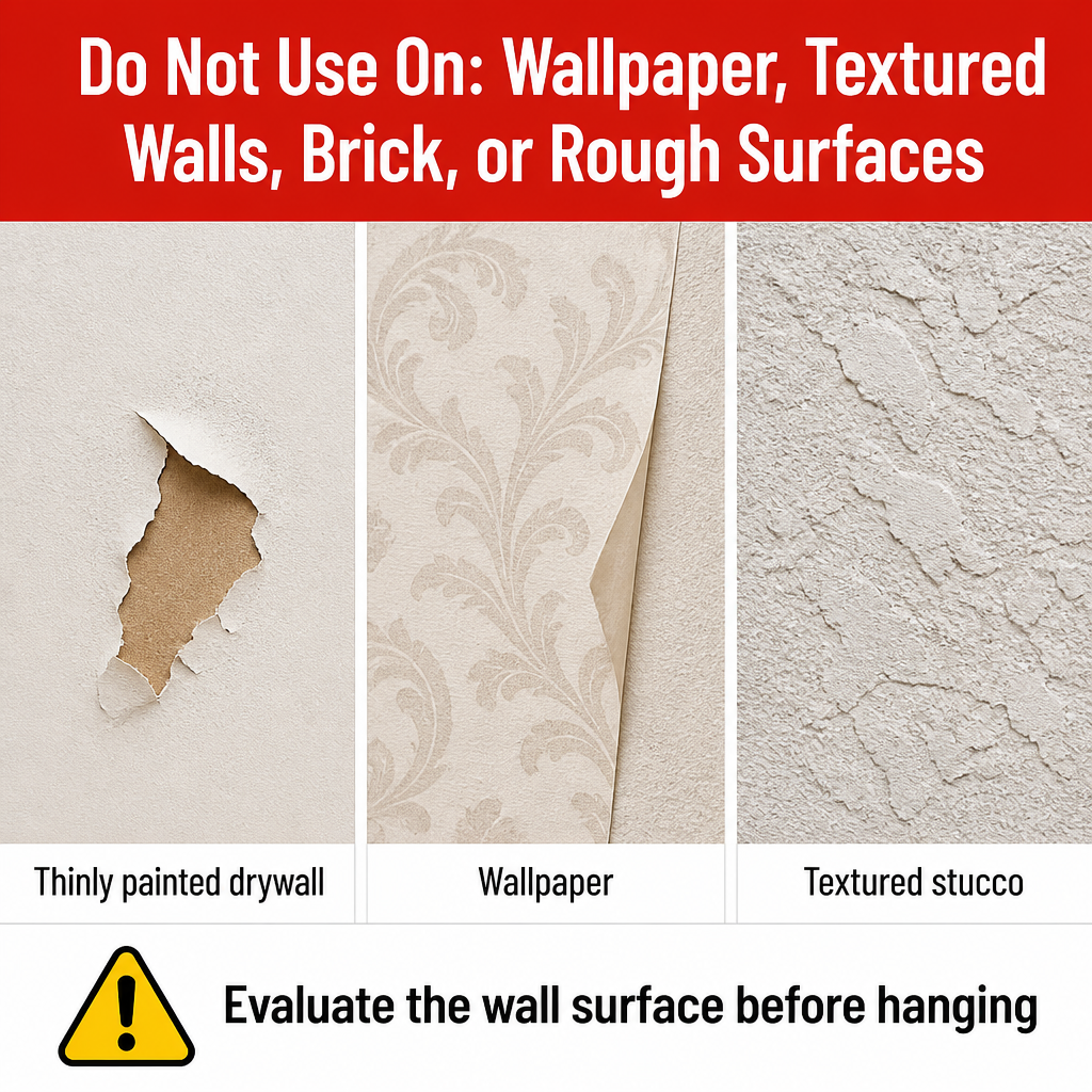 SteelGrip™ — Hang Heavy Frames Without Drilling a Single Hole in Your Wall