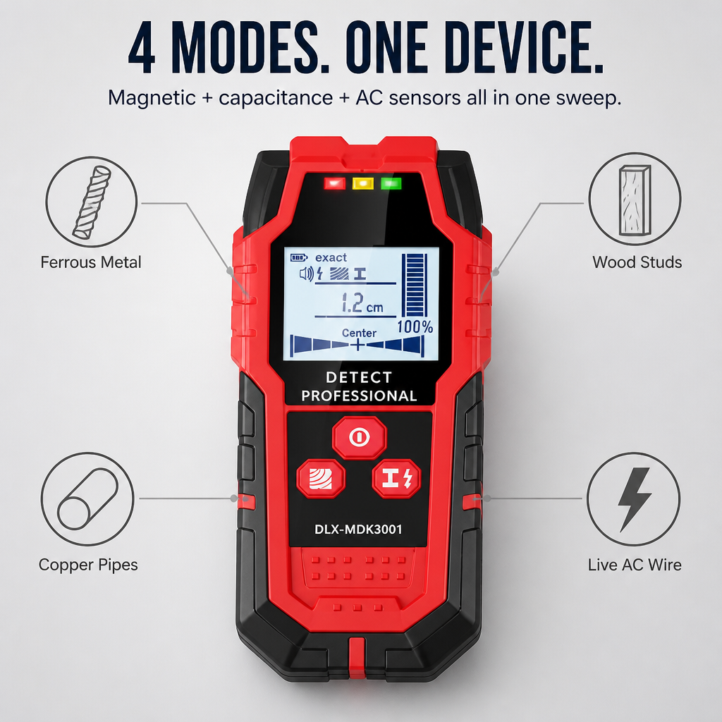 VisiTrace™ — Spot Studs, Wires & Pipes Before You Drill a Single Hole