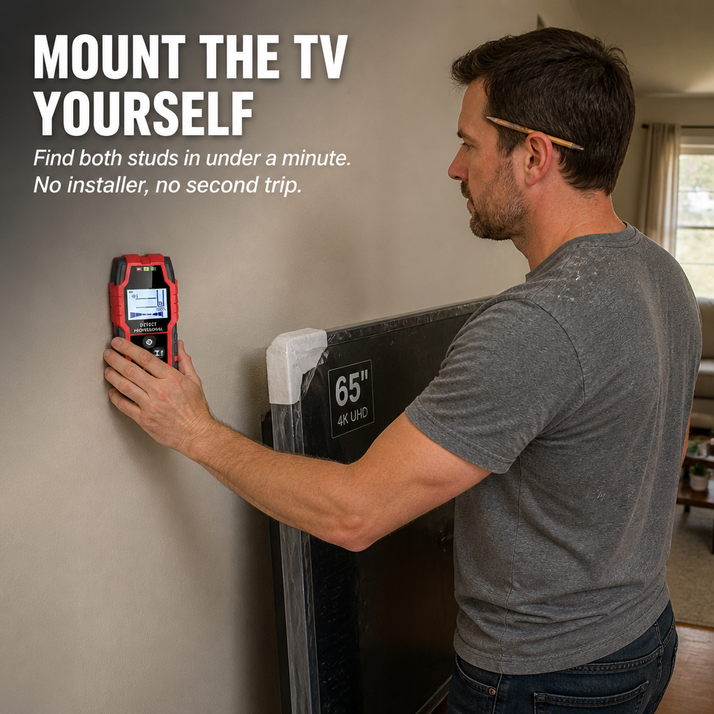 VisiTrace™ — Spot Studs, Wires & Pipes Before You Drill a Single Hole