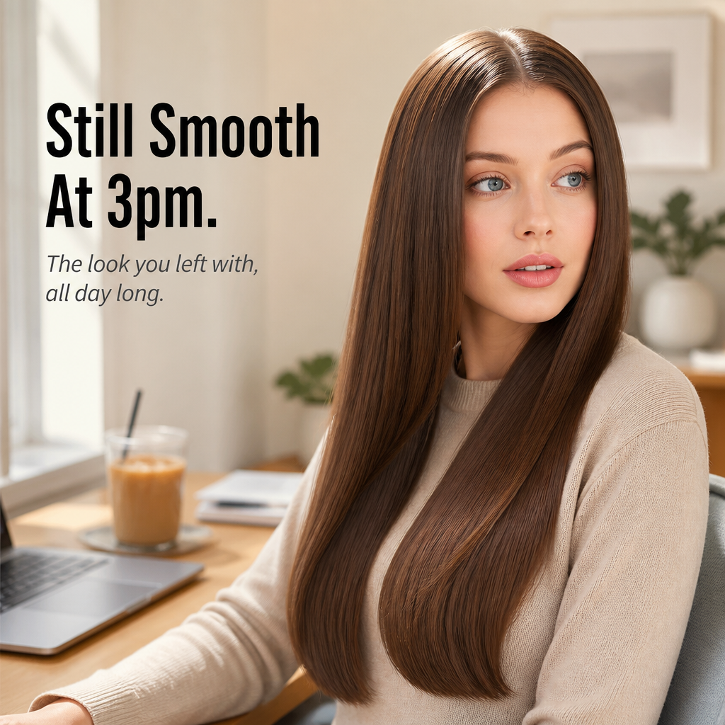 VeloSmooth™ — Cut Your Morning Hair Routine to One Tool, One Pass